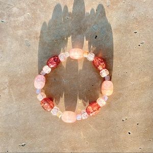 Crystal & Gem Bracelet Handmade